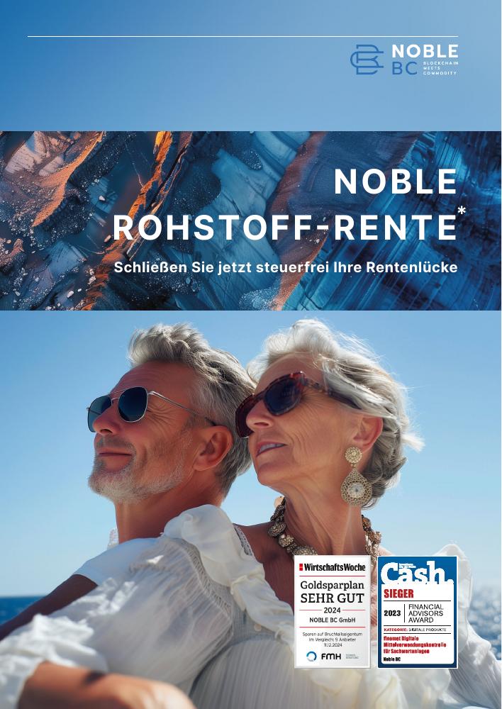 Titelseite Noble Rohstoff-Rente