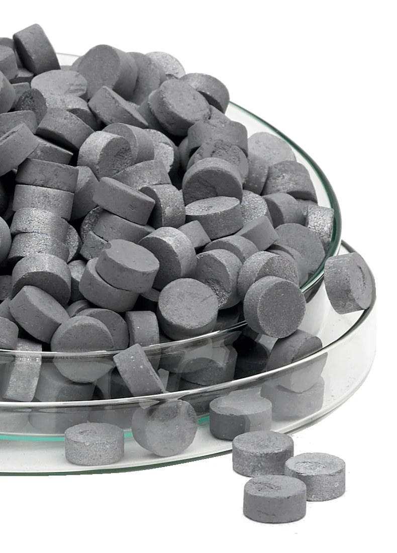 Rheniumpellets aus der bereitgestellten Noble-BC-Produktbroschüre
